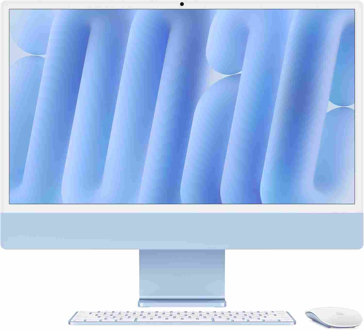 Apple iMac 24" Blue (10C CPU / 10C GPU, 16GB, 512GB SSD) - M4 Chip | MWV33AB/A