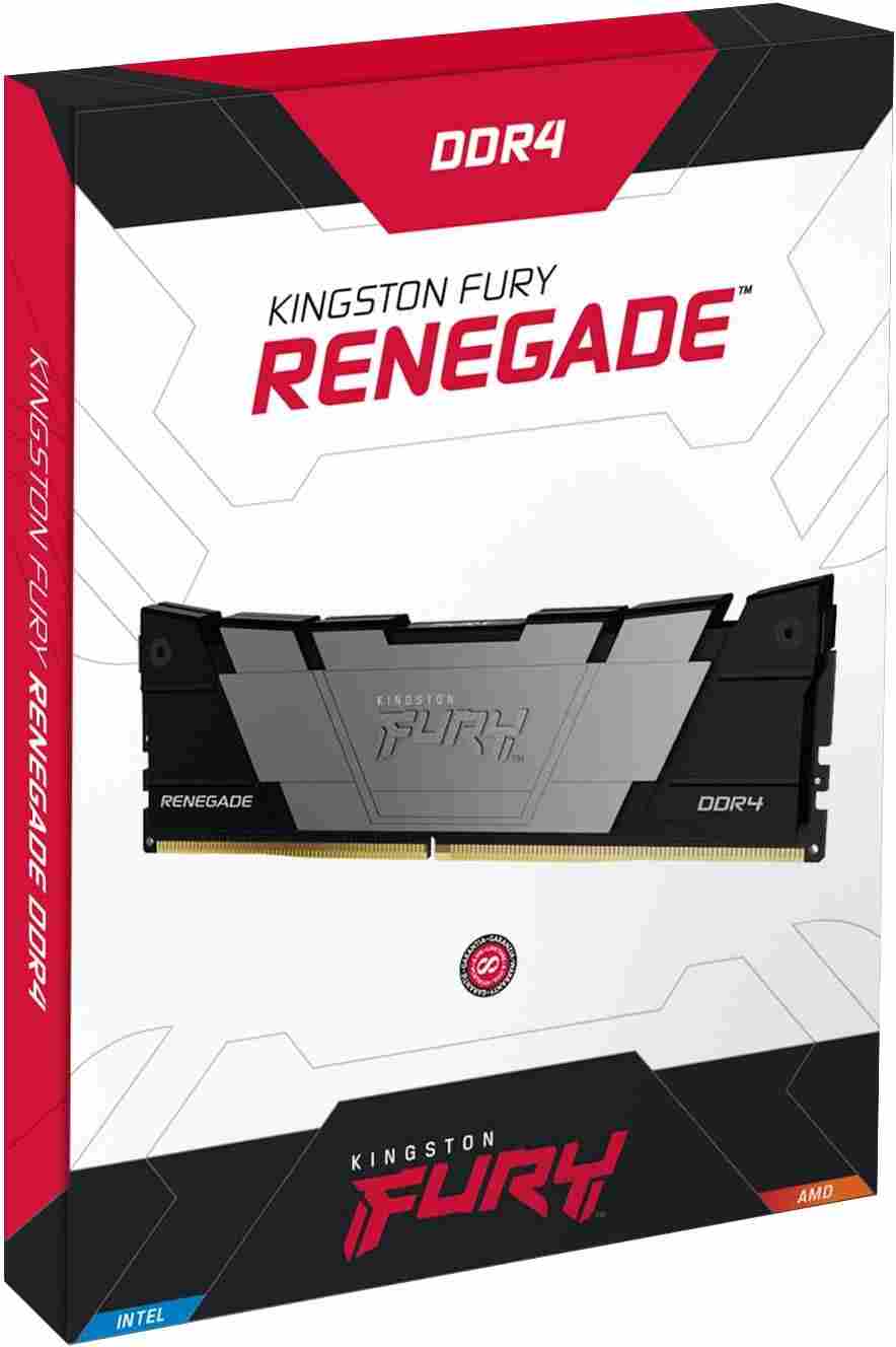 Kingston FURY Renegade Black DDR4 8GB KF432C16RB2/8 Desktop Memory