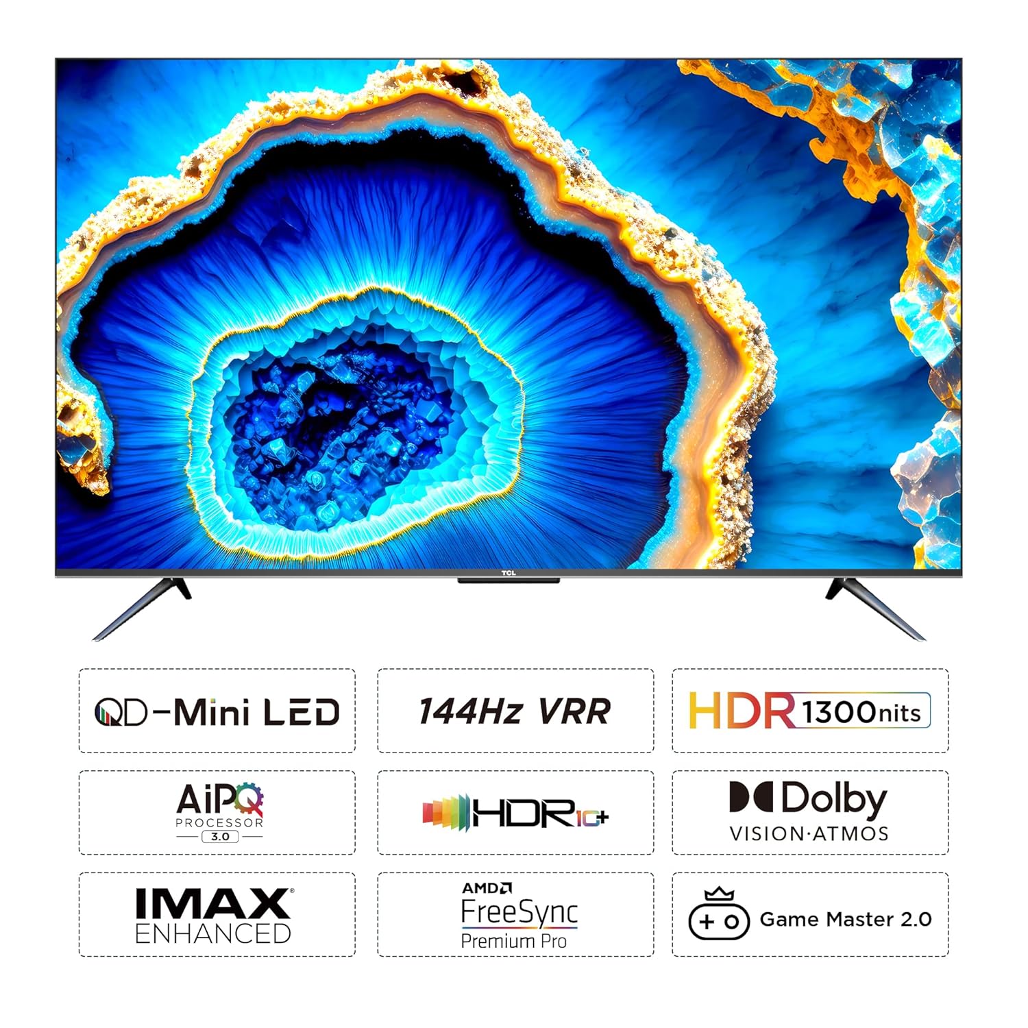 TCL 55" QD-Mini LED 55C755 | Google TV | 144Hz Game Master 2.0 | HDR10+ | IMAX Enhanced