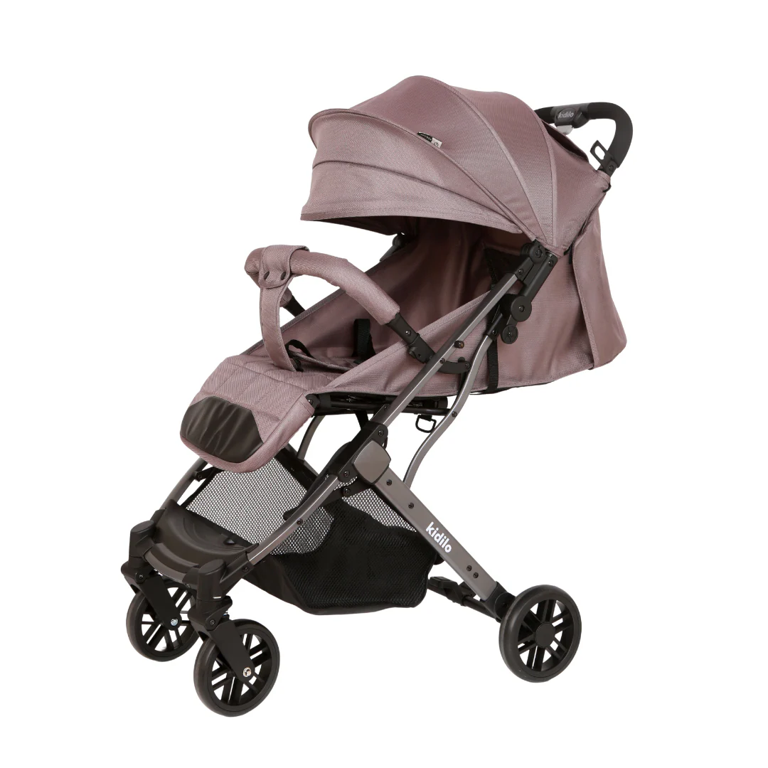Stroller 5721 AMT-275156395 | Foldable Baby Stroller with Reclining Seat & Storage Basket | AMTOY