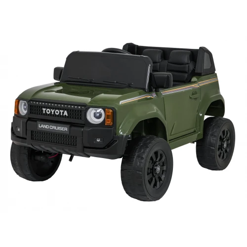 Toyota JJ2155 AMT-5303208615 | Licensed Land Cruiser Kids Ride-On Car 12V with Leather Seat | AMTOY