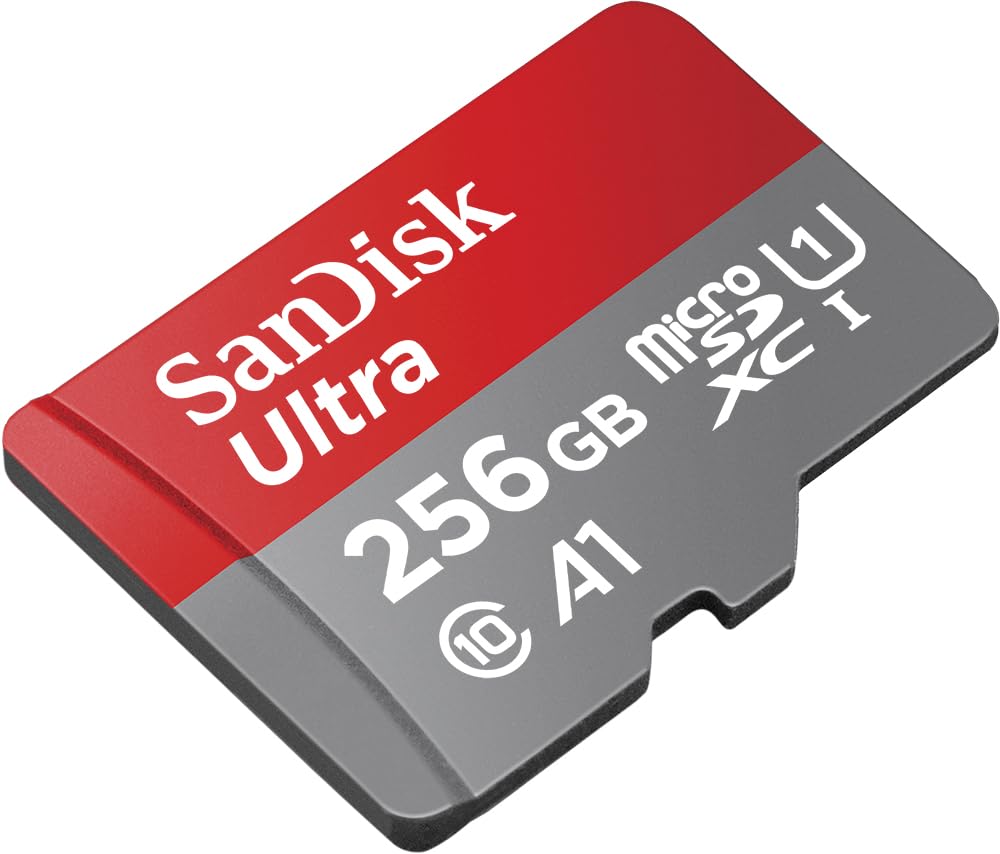SanDisk Ultra Lite microSD UHS-I 256GB 100MB/s SD Card SDSQUNR-256G-GN3MN | Mobile Memory Card Qatar