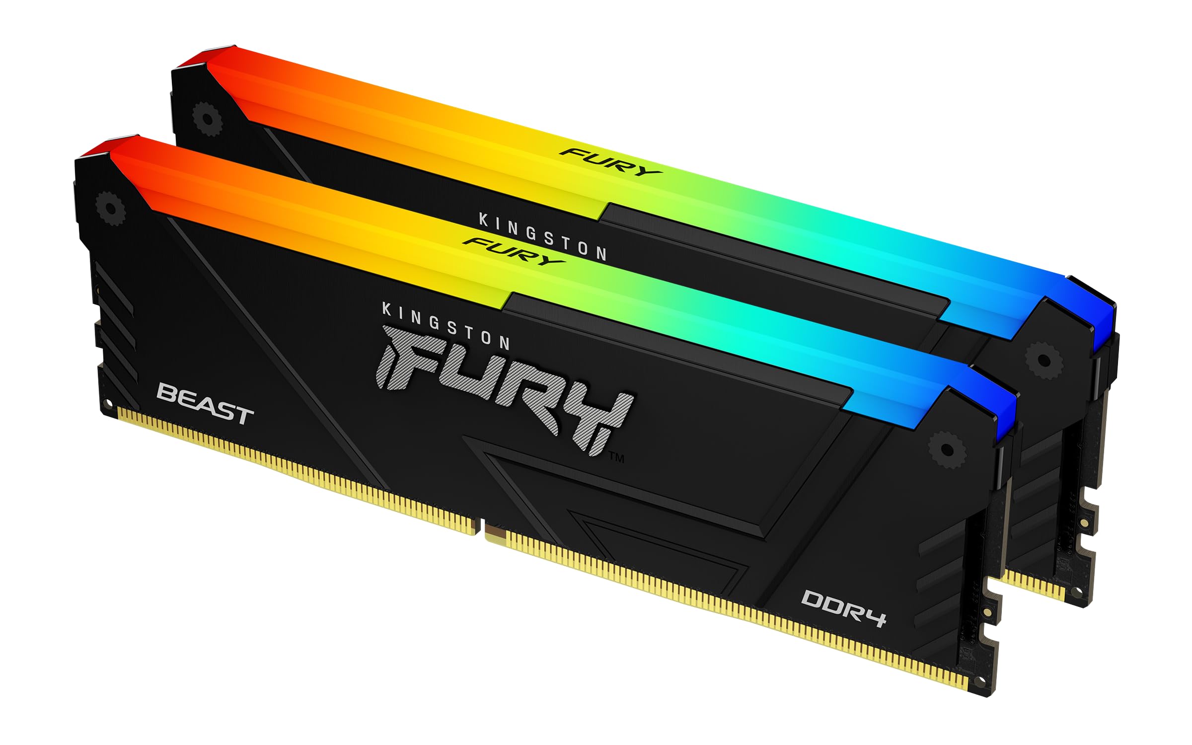 Kingston FURY Beast Black RGB DDR4 32GB KF432C16BB2A/32 Desktop Memory