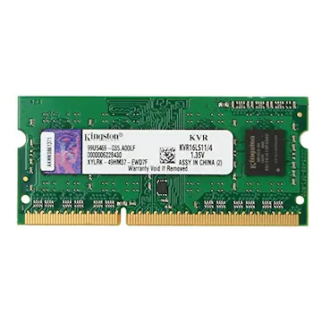 Kingston ValueRAM DDR3L 4GB 1600MHz Laptop Memory