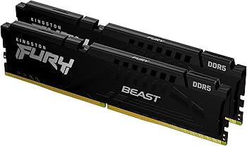 Kingston FURY Beast Black DDR5 16GB (2x8GB) 5200MHz Memory Kit