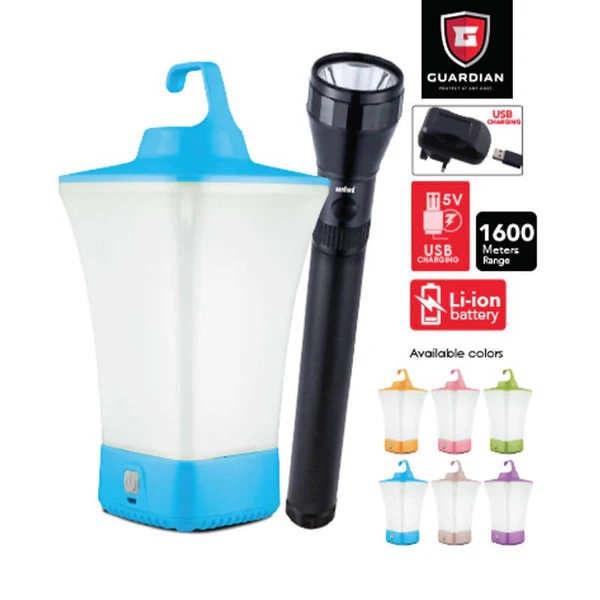 Sanford Rechargeable LED Search Light and Emergency Combo 2 in 1 (3SC+48PCS LED) SF6355SEC BS