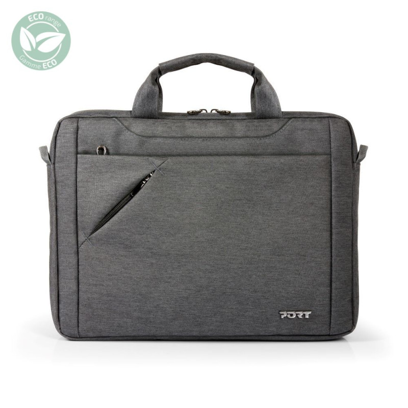 Port Designs Sydney Top Loading 13/14" Laptop Case Grey 135078