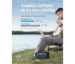 Anker PowerHouse II 400 Portable Power Station – 516W Output