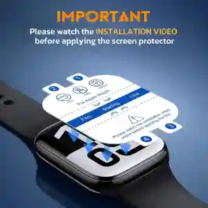ANTIBROKEN Clear Screen Protector for 44mm Smartwatch