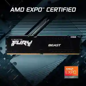 Kingston FURY Beast Black EXPO DDR5 32GB (2x16GB) 6000MHz Desktop Memory