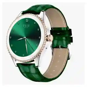 Elle Soleil Smart Watch Green Leather + 2 Straps (ELL-WCH-SOLEIL-GLGSSS-2STRAPS)
