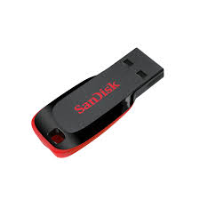 SanDisk Cruzer Blade USB 2.0 64GB | Compact Flash Drive | Reliable Storage | Qatar
