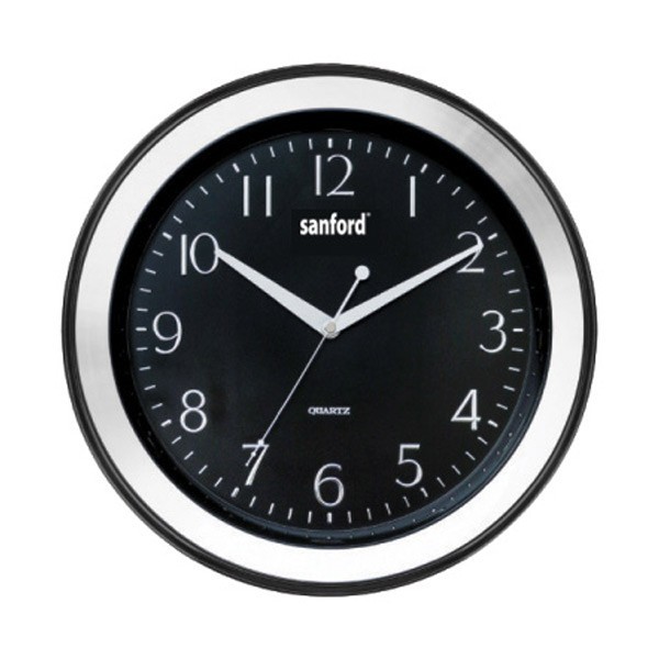Sanford Analog Wall Clock SF060WC – Classic Round Design for Home and Office